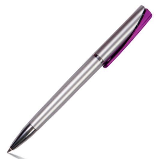 Ручка шариковая LEA с цветным клипом