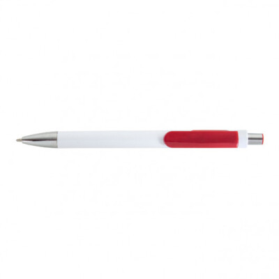 Ручка шариковая NELLA с цветным клипом