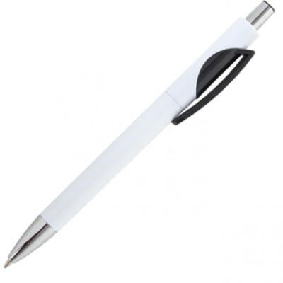 Ручка шариковая NELLA с цветным клипом