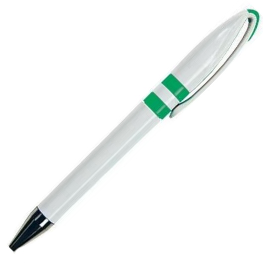 Ручка шариковая RINA с цветным клипом