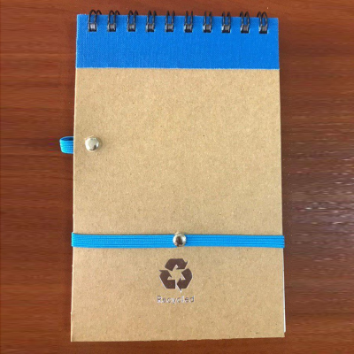 Эко блокнот А6 с ручкой