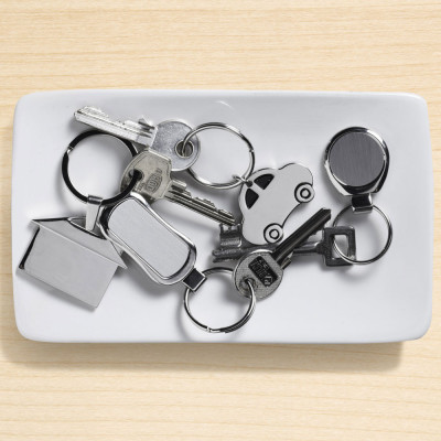 Брелок металевий