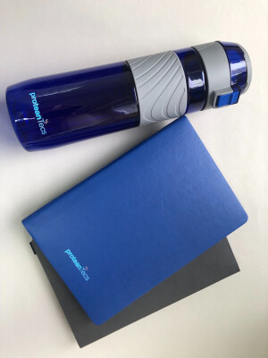 Двойной блокнот А5 'Doppio' в линию, кремовая бумага (JournalBooks)