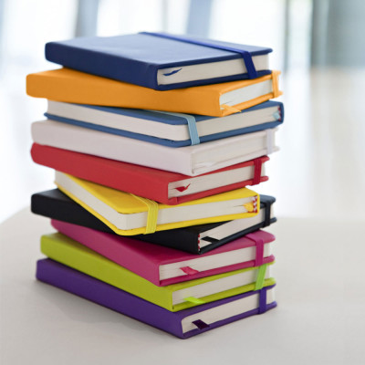 Записная книжка А6, в линию, кремовая бумага