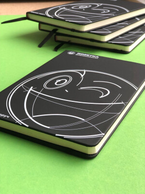 Блокнот А5 в линейку, кремовая бумага