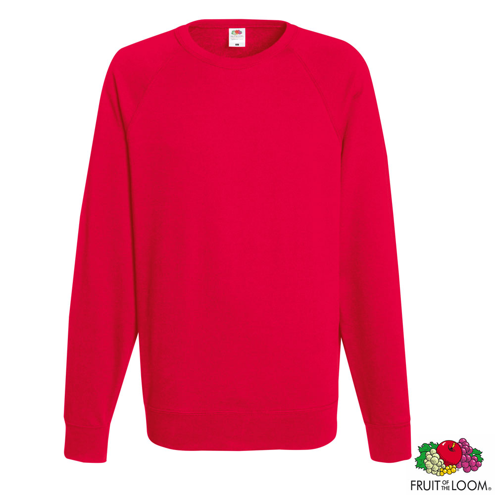 Реглан-толстовка Lightweight (Fruit of the Loom)