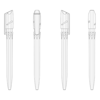 Пластиковая ручка Twister (Ritter Pen)