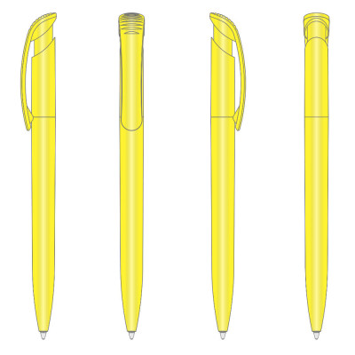 Пластикова ручка Clear (Ritter Pen)