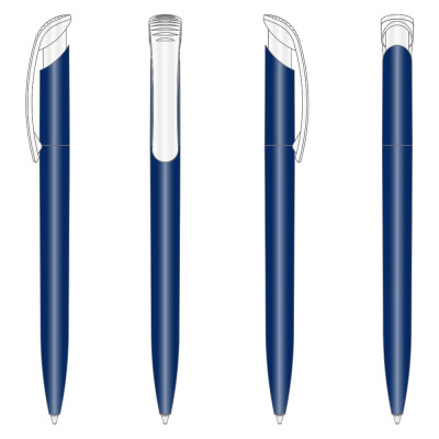 Пластикова ручка Clear (Ritter Pen)