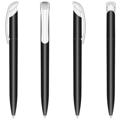 Пластикова ручка Clear (Ritter Pen)