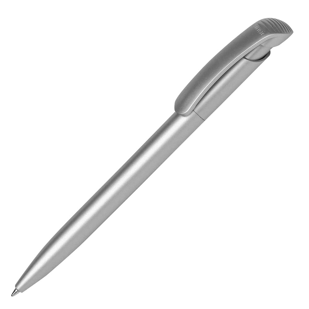 Пластиковая серебреная ручка Clear Silver (Ritter Pen)