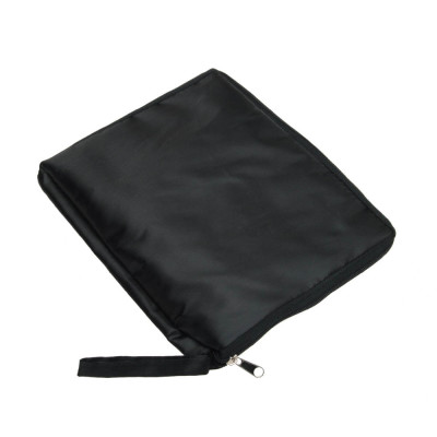 Складная сумка из черного полиэстера