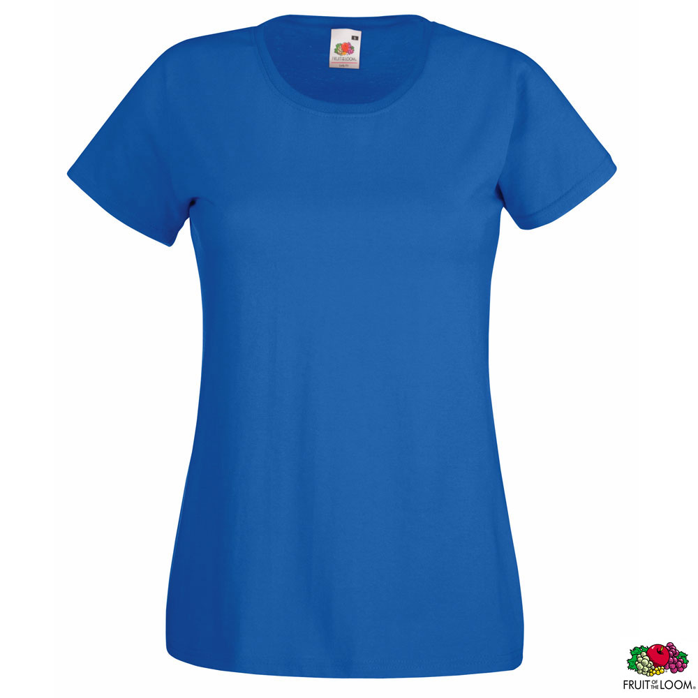 Женская футболка 'Lady-Fit Valueweight-T' XS (Fruit of the Loom), 165 гр/м2