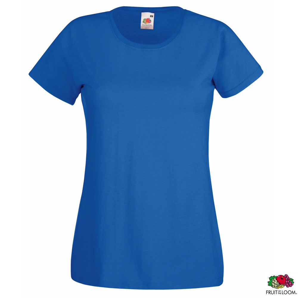 Жіноча футболка 'Lady-Fit Valueweight-T' (Fruit of the Loom), 165 гр/м2