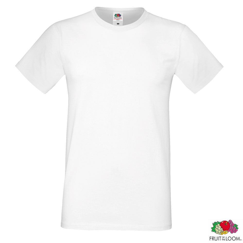 Облегающая футболка 'Sofspun' (Fruit of the Loom), 160 гр/м2