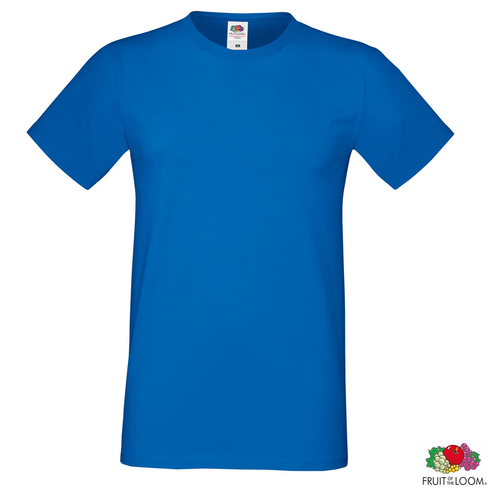 Облегающая футболка 'Sofspun' (Fruit of the Loom), 165 гр/м2