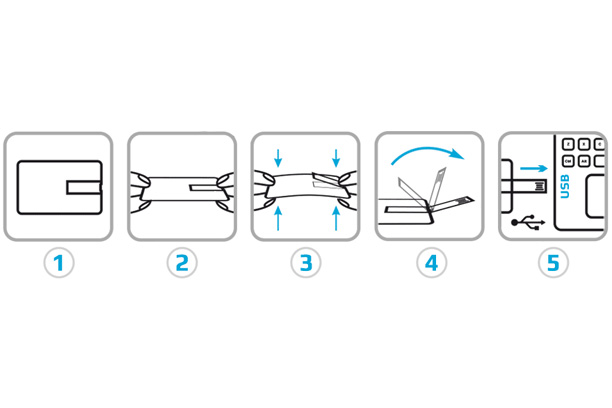 Флешка-карточка 4 ГБ, Интерфейс 2.0