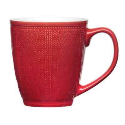 Чашка керамічна червона 290 мл
