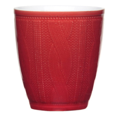 Чашка керамічна червона 290 мл