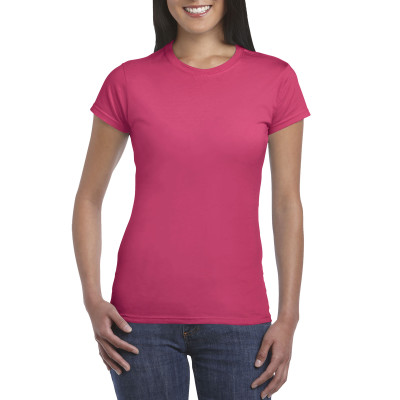 Женская футболка SoftStyle 153, бренд Gildan, размер S