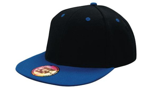 Кепка із прямим козирком Snapback, арт.4106 BL_RO