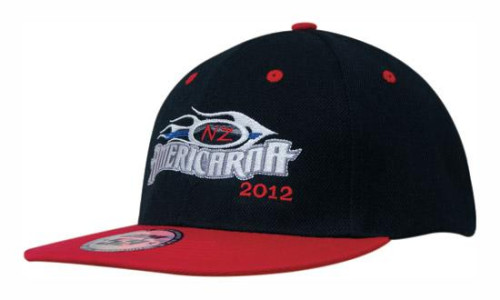 Кепка із прямим козирком Snapback, арт.4106 BL_RE