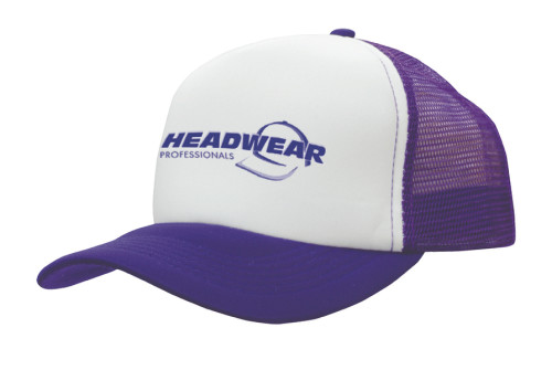 Кепка із сіткою Trucker, арт.3803 WH_PU