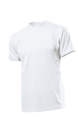 Чоловіча футболка Stedman, 185 гр/м, арт. 2100 WHI