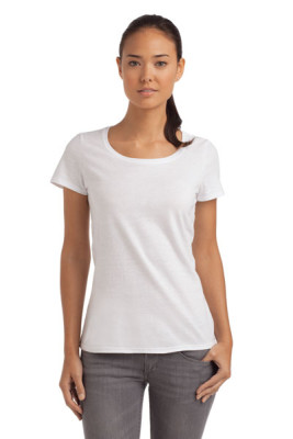 Женская промо футболка Stedman, 135 гр/м, арт.1100 WHI