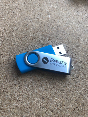 Металева флешка Twister