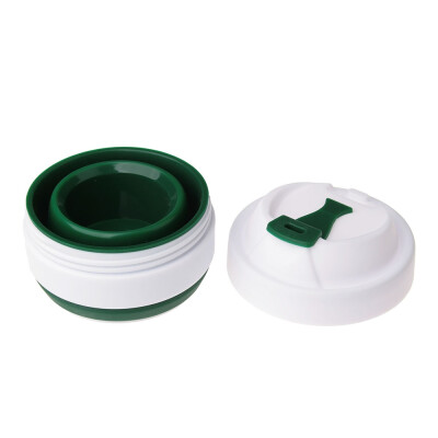 Складана силіконова чашка з кришкою 355 мл