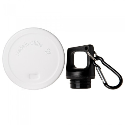 Металлическая бутылка с карабином, 750 мл