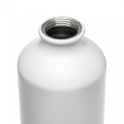 Металлическая бутылка с карабином, 750 мл