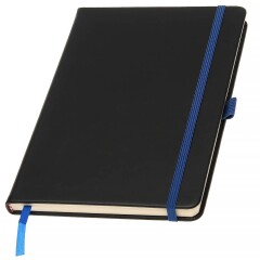 Записна книжка А5 з можливістю кольорового гравіювання, кремовый блок в ленейку