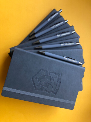 Ручка металева TARA з покриттям Soft Touch під дзеркальне гравіювання