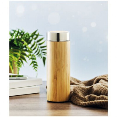 Термос из бамбука BATUMI, 400 мл