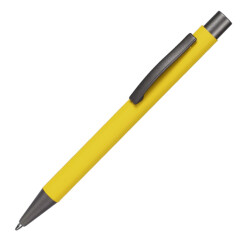 Ручка металлическая TARA, зеркальный лого