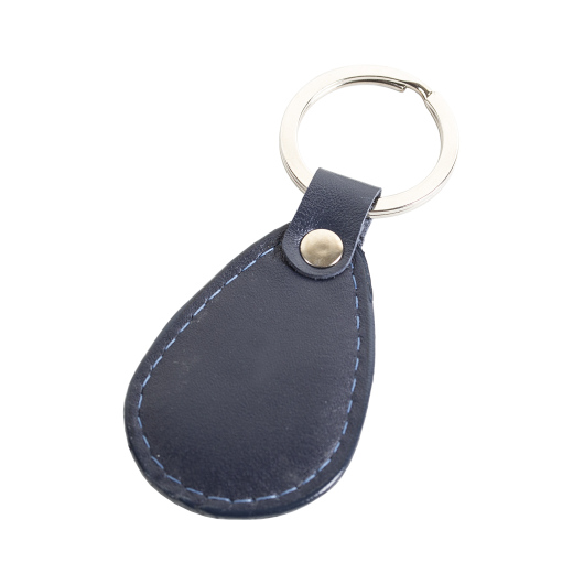 Брелок с кольцом SVEN, 4х6 см, кожа