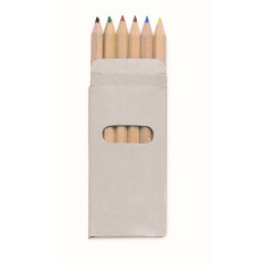 Набор из 6 цветных карандашей ABIGAIL