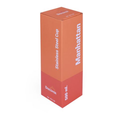 Металлическая термокружка Manhattan, 500 мл