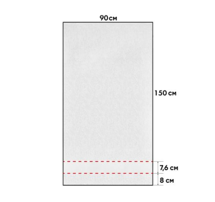 Махровое полотенце Greta, 90 х 150 см