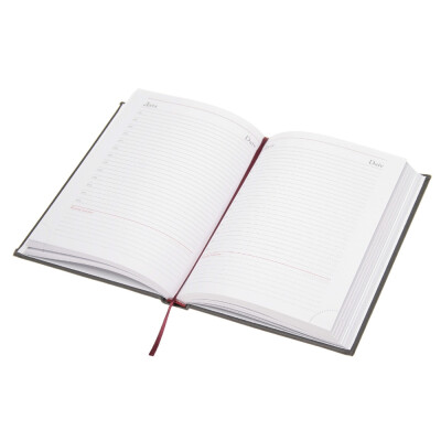 Щоденник недатований Принт, білий блок, А5