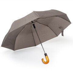 Складной зонт с деревянной ручкой Sun Line, полуавтомат
