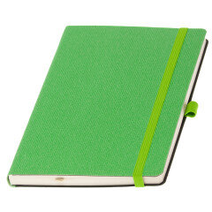 Записная книжка в линейку Кайен, кремовый блок, гибкая обложка