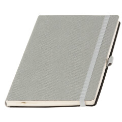 Записная книжка в линейку Кайен, кремовый блок, гибкая обложка