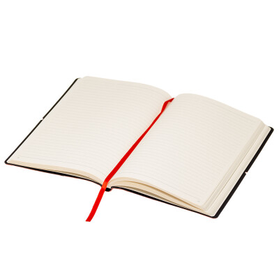 Записная книжка Горизонт, кремовый блок, в линейку, гибкая обложка