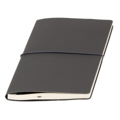 Записная книжка Горизонт, кремовый блок, в линейку, гибкая обложка