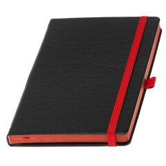 Записная книжка в линейку Туксон, кремовый блок, твердая обложка