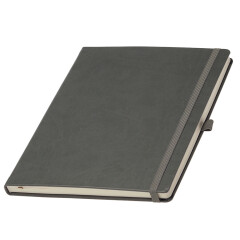 Записная книжка в линейку Туксон А4, кремовый блок, твердая обложка