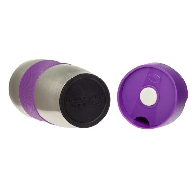 Термочашка с силиконовым держателем, 380 мл